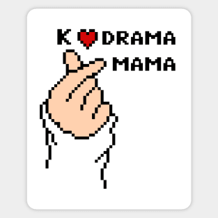 KDrama Mama 8bit Sticker